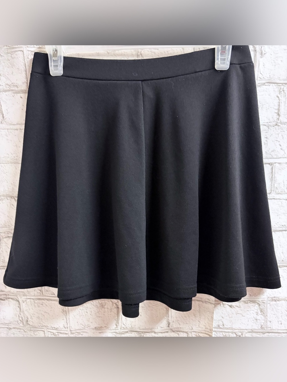 La Classe Couture Black Skater Skirt